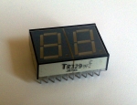 ДВОЙНА 7-СЕГМЕНТНА СВЕТОДИОДНА ИНДИКАЦИЯ TR329 Toshiba