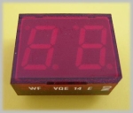 ДВОЙНА 7-СЕГМЕНТНА СВЕТОДИОДНА ИНДИКАЦИЯ VQE14D