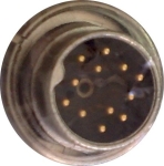 Кръгъл мъжки съединител 12pin Amphenol T3637-000 C091A