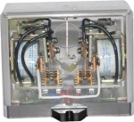 Реле тригер MKW33P с 2 бобини на 110V и 2х3 превключващи SPCO контакта, за монтаж на 20 pin цокъл