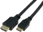 HDMI-555G-02.5 Кабел HDMI mini мъжки - HDMI A мъжки, 2,5m
