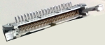 Съединител DIN41612,тип В, мъжки, ъглови, 40PIN, позлатен, с уши