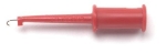 ITT Pomona 4233-2 Измервателна щипка, кука, 3A, 150V DC, червена