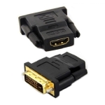 ПРЕХОДНИК HDMI-DVI (ЖЕНСКИ HDMI - DVI МЪЖКИ)