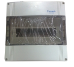 F-tronic ТАП-10 В.М.-табло за 12 автоматични прекъсвача (1x12), прозрачна врата, външен монтаж IP55