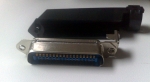 Съединител Centronics, щепсел, мъжки, ъглови, 36PIN, 3A