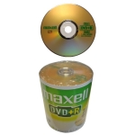 ДИСК Maxell DVD+R 4.7GB/120min max 16x 100бр.
