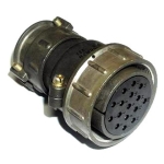 Кръгъл женски съединител ШР40П16НШ2 16PIN