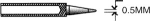 SR-963C-B Човка 0,5mm за поялник SL963-C