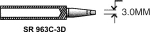 SR-963C-3D Човка 3,0mm за поялник SL963-C