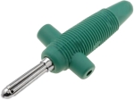Банан щекер мъжки, BUELA300KGN зелен 4 mm, 30A, 60VDC