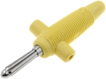 Банан щекер мъжки, BUELA300KGE жълт 4 mm, 30A, 60VDC
