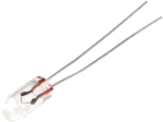 LAMP-T1/6/40 Лампа с нажежаема жичка миниатюрна, 6V, 40mA, Стъклен балон T1
