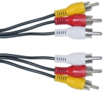 КАБЕЛ 3 мъжки чинча - 3 мъжки чинча 3RCA/M-3RCA/M 5m