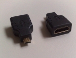HDMI женски - micro HDMI мъжки - Адаптер