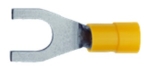 Кабелна обувка вилка M6, 4-6mm2, изолирана, Klauke X650 C/6