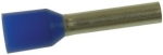 Кабелен накрайник втулка 2.5mm2, изолиран син Weidmuller