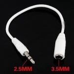 ПРЕХОДНИК-кабел 3.5mm ж.-2.5mm м. ст.жак