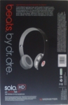 Слушалки "beats by dr. dre" solo HD MONSTER