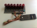 Платка цифров дисплей с 7 лампи RFT Z566M тип 5XB 021 38/B-3