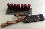 Платка цифров дисплей с 7 лампи RFT Z566M тип 5XB 021 38/B-3
