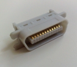 Съединител Centronics, щепсел, мъжки, 24pin за лентов кабел