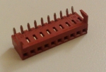 MOLEX 4455-10AC Съединител платка-проводник, KK, гнездо, женски, 10pin, ъглови 90°