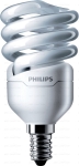 Енергоспестяваща лампа спирала 12W/827/E14 PHILIPS TORNADO