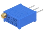 МНОГООБОРОТЕН ТРИМЕР ПОТЕНЦИОМЕТЪР BOURNS 3296W-1-102LF 1K 500mW