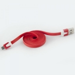 Кабел USB - micro USB, плосък
