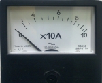 Амперметър 0-100А AC 80/80mm, Э8030