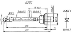 Диод В200-8 800V, 200A