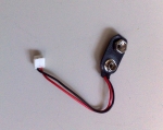 ГНЕЗДО ЗА БАТЕРИЯ 9V с кабел