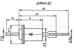 Ценеров диод Д814Б 9V 0.34W 36mA