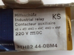 Contactor Siemens 3TH8244-0B 4no+4nc 220vdc