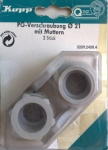 2бр Kopp® щуцер PG21 3209.2708.4