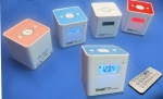 G099 УКВ радио + MP3 плейър /HOME SP CUBE - тонколона, Bluetooth, FM, SD