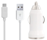 Автомобилно зарядно ECA-P10CBE, вх 12 VDC - изх 5VDC с кабел USB A - micro USB