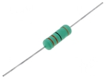 0.1 ohm 5W Резистор жичен ±5%, ф6,5x17,5mm, 400ppm/°C KNP05WS-0R1 Royal Ohm