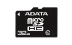 micro SD Card (SDHC) 32GB class 10 с SD адаптер ADATA
