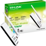 TP-LINK TL-WN722N безжичен N USB адаптер с външна антена