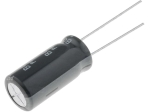 2200uF 6.3V Кондензатор електролитен, 10x20mm, Растер 5mm RD0J228M10020BB
