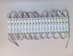 Светодиоден модул 3 LED, 0.45W, 12VDC студено бял