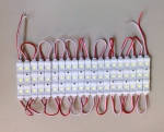 Светодиоден модул 3 LED, 0.7W, 12VDC студено бял
