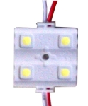 Светодиоден модул 4 LED, 1W, 12VDC студено бял