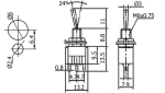 ЦК КЛЮЧ MTS-103 (ON-OFF-ON)