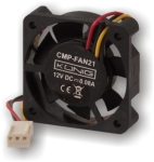 ВЕНТИЛАТОР DC 12V 40X40X10mm с регулиране на обороти /CMP-FAN21