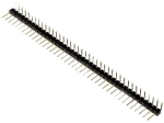 Щифтова рейка 1x40 pin 2.54mm ъглова 90°