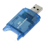 USB четец на карти SY-390 SD/SDHC/MMC + microSD