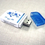 USB четец на карти ALL IN ONE (15 in 1) с цветя